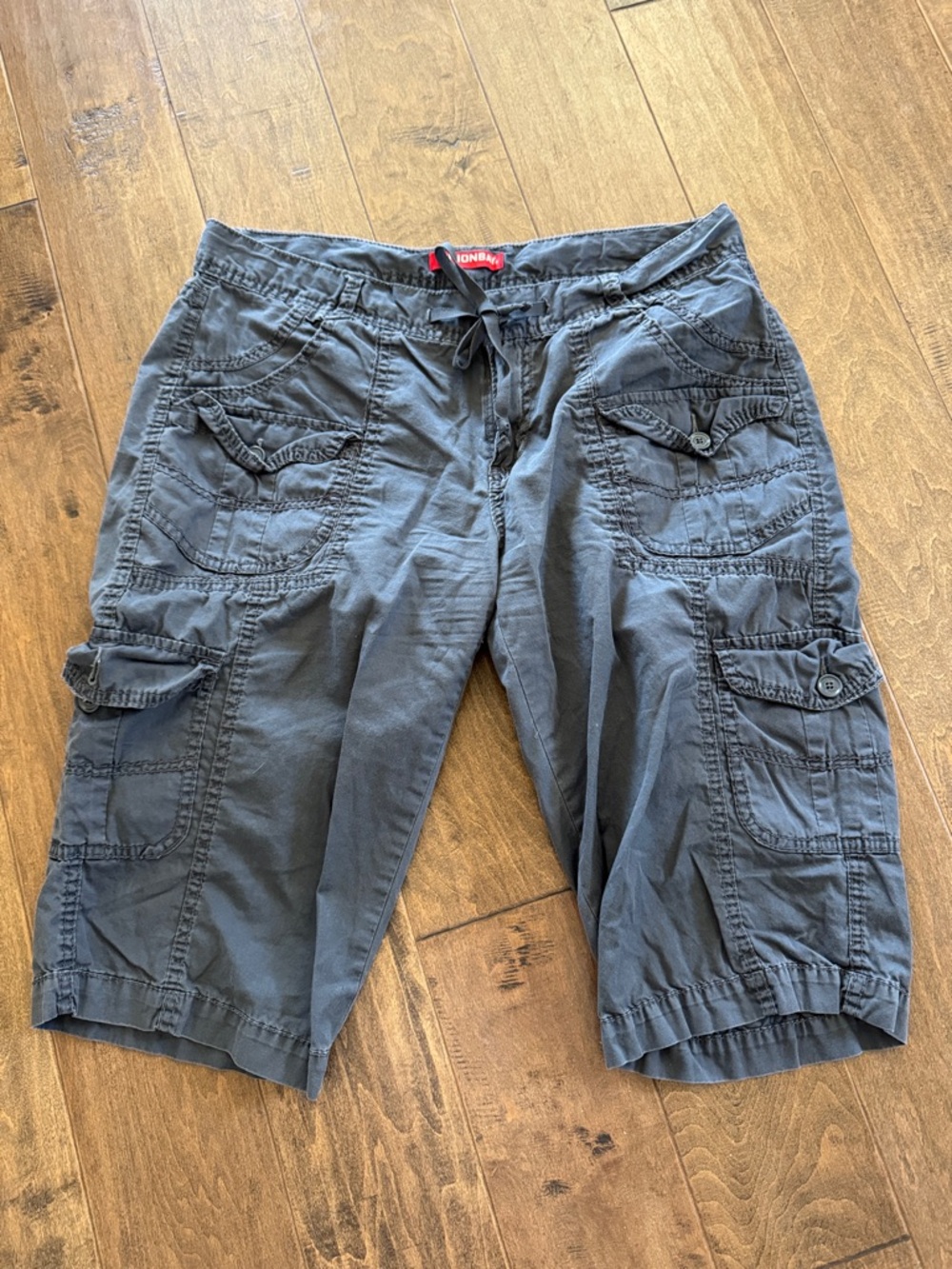 UnionBay Gray Y2K Cargo Shorts